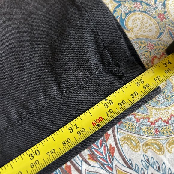 NWT Valentino Ladies Jeans - Black Cotton Twill  - Straight Leg Size  33 X 33 - Picture 11 of 12